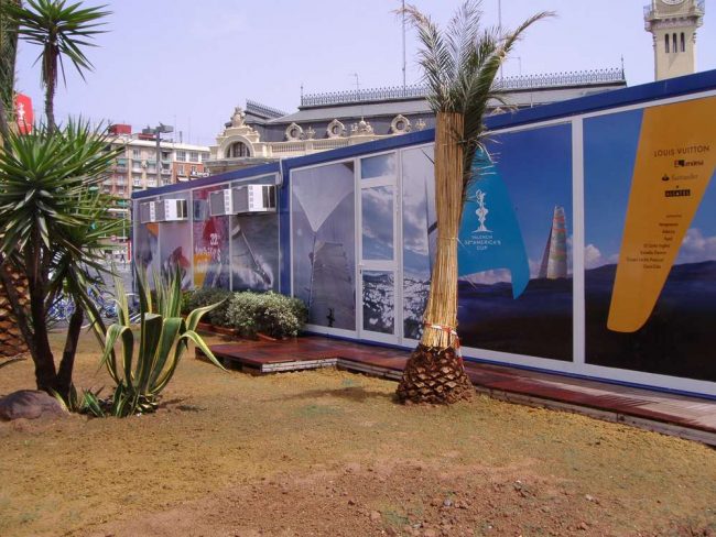 Alquiler Módulos Eventos Valencia | AMERICA'S CUP 2006 05