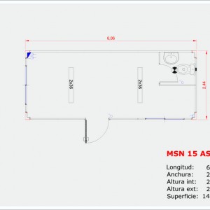 Alquiler Módulo Aseo Obra