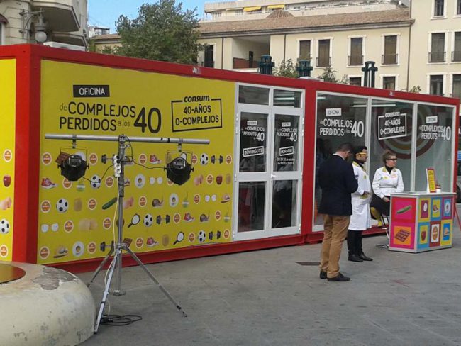 Instalacion de Risoterapia a los 40