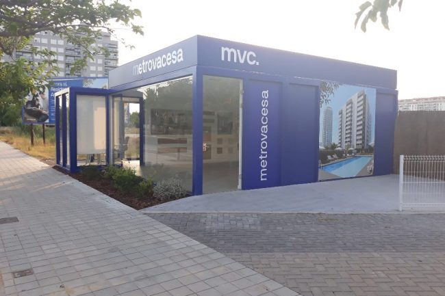 oficinas modulares para metrovacesa abc