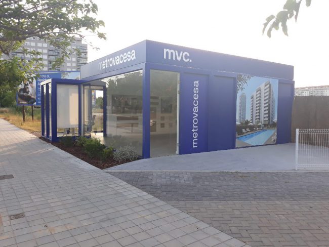 oficinas modulares para metrovacesa abc